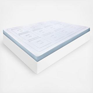 SensorCOOL Gel-Infused Memory Foam Mattress Topper