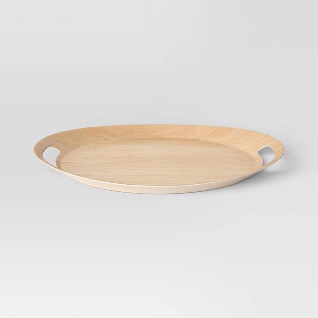 19" Melamine Serving Tray with Handle - Room Essentials™