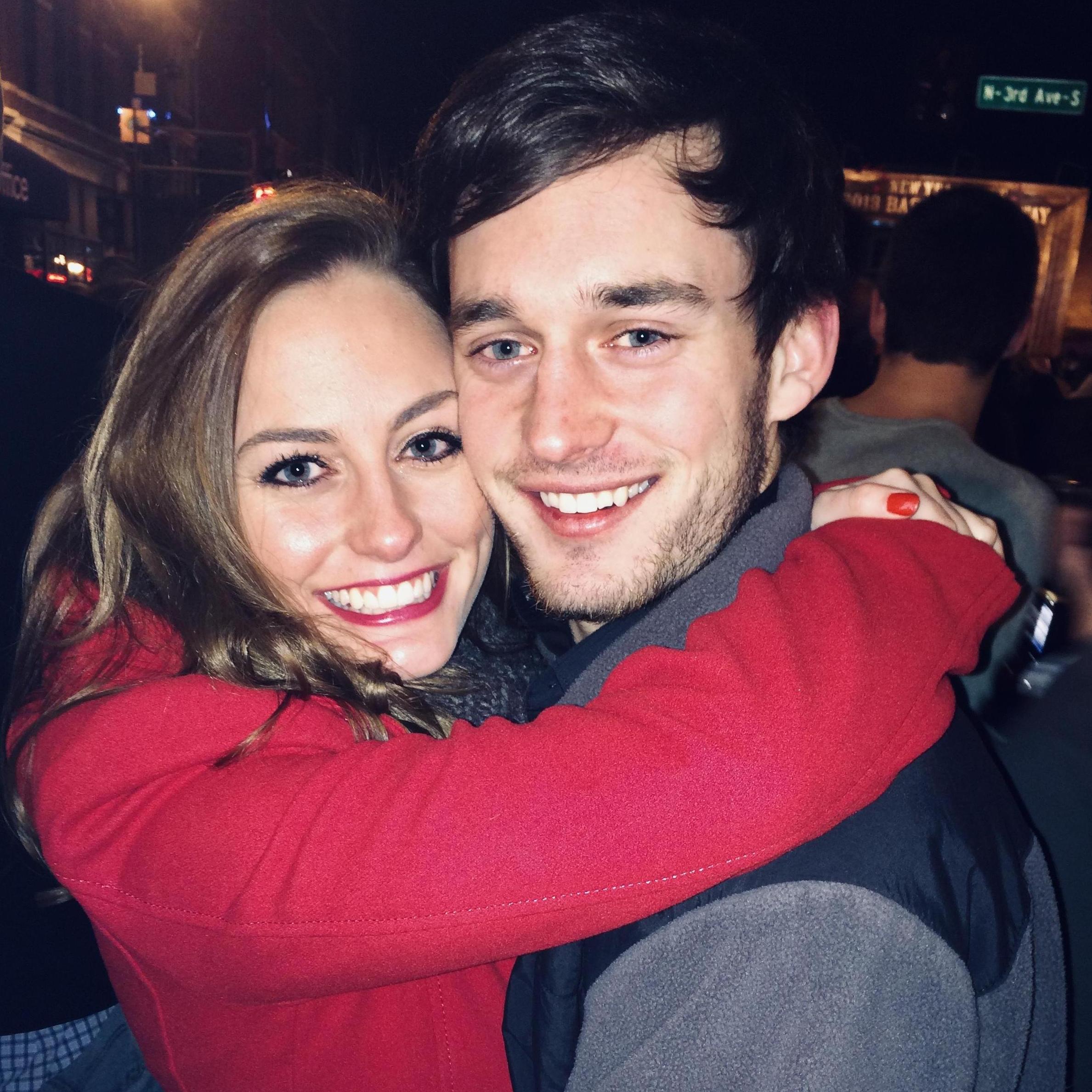 December 31, 2013: New Year's Eve in Nashville with my Belmont friends.