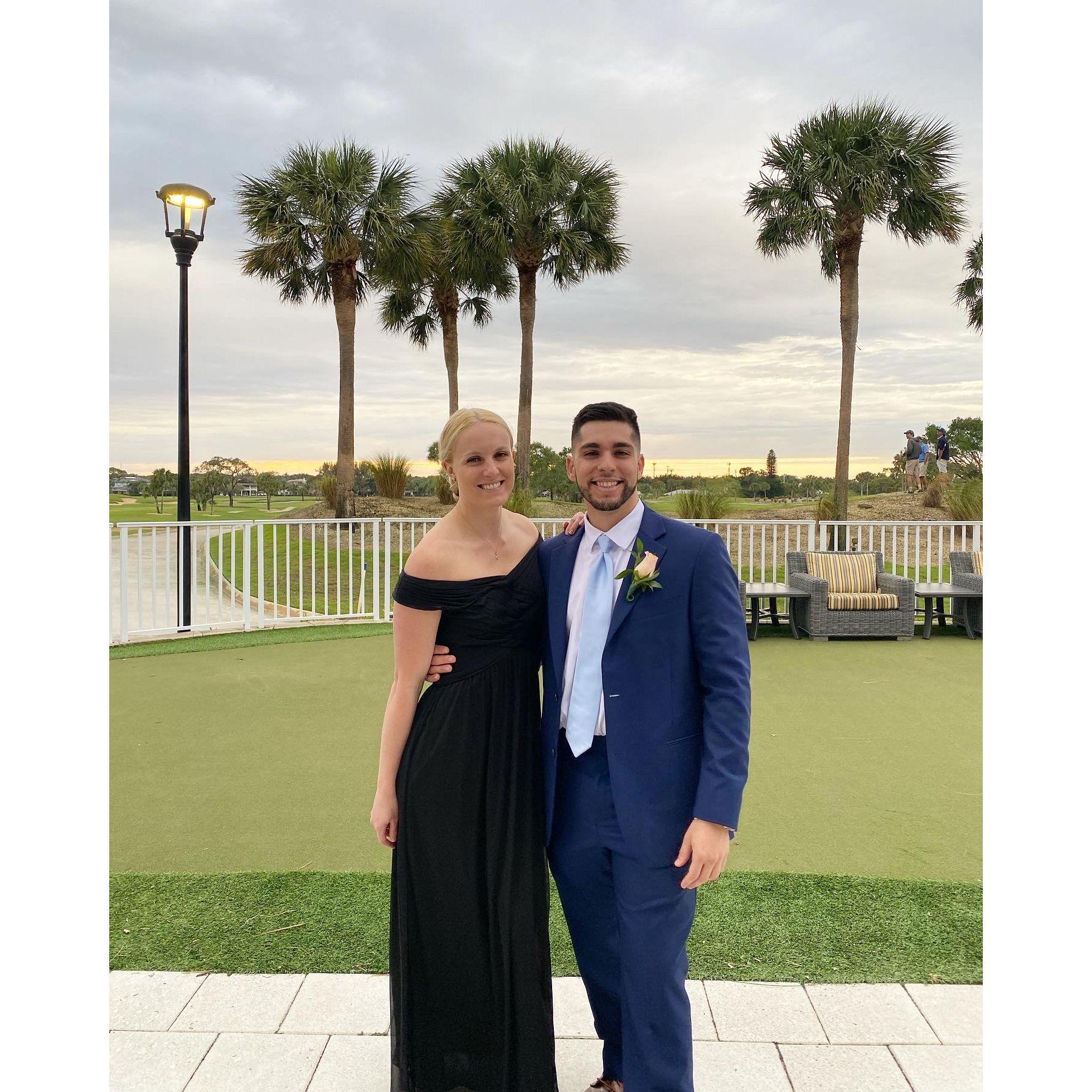 Celebrating at the Appleby Wedding! We're professional +1's at this point.