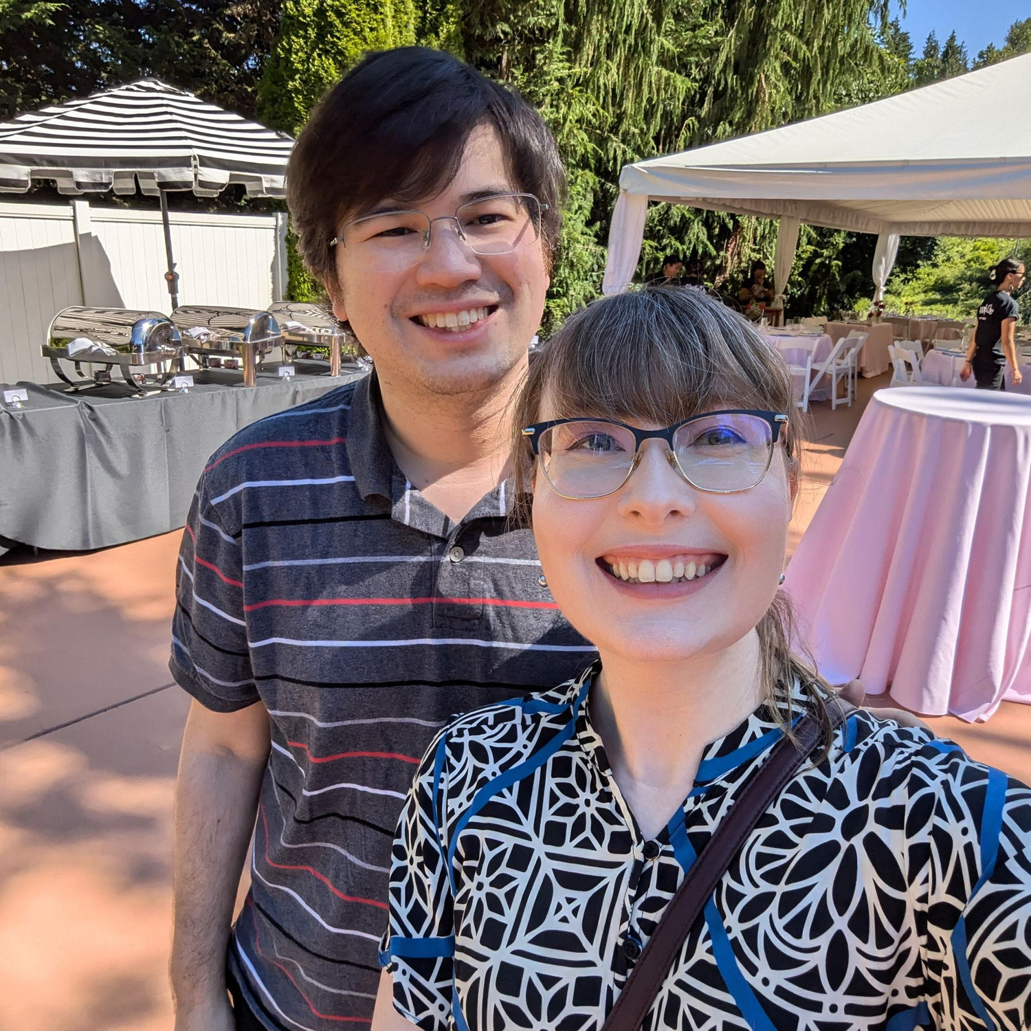 Myron & Linh's wedding in 2024.