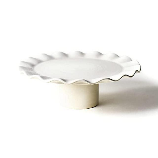 Coton Colors Signature White 11in Cake Stand