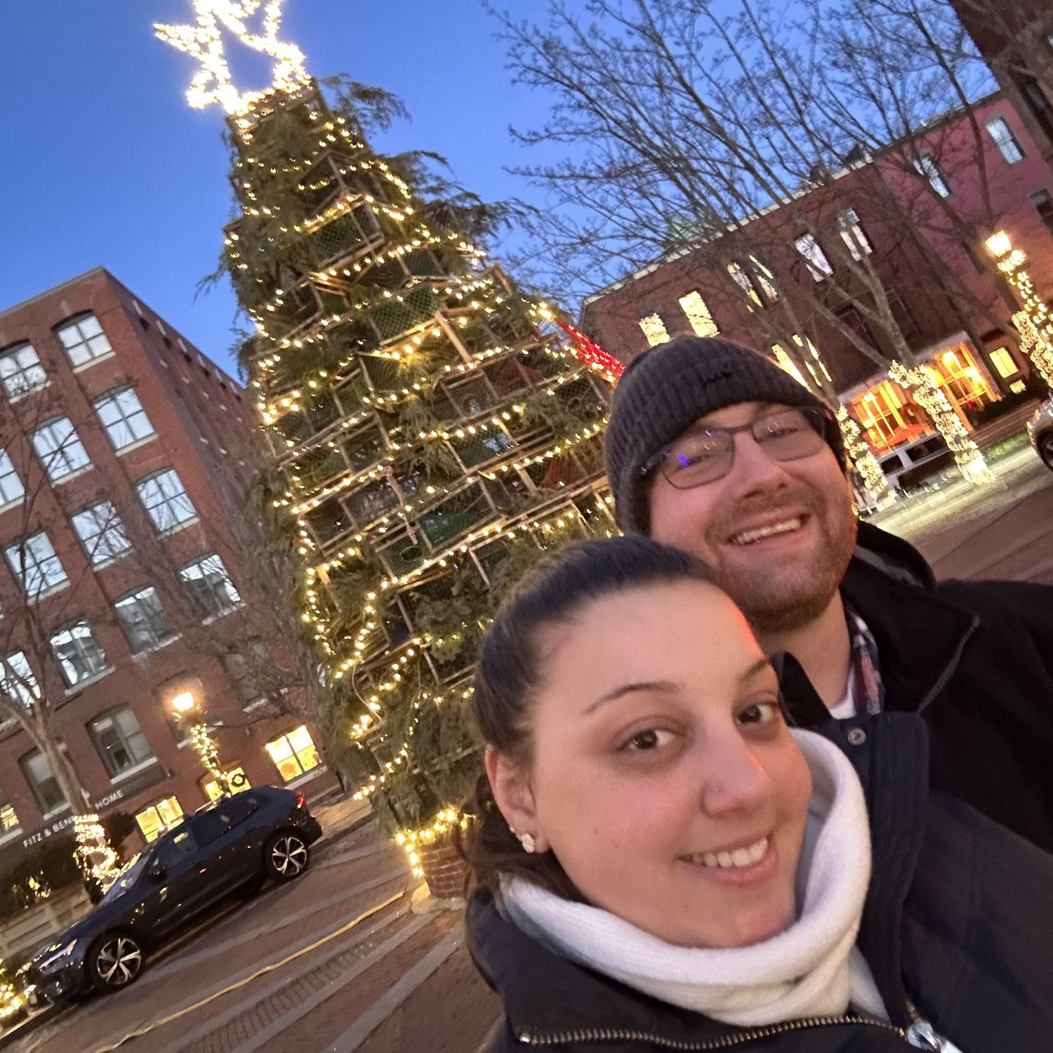 Christmas time in Portland, ME