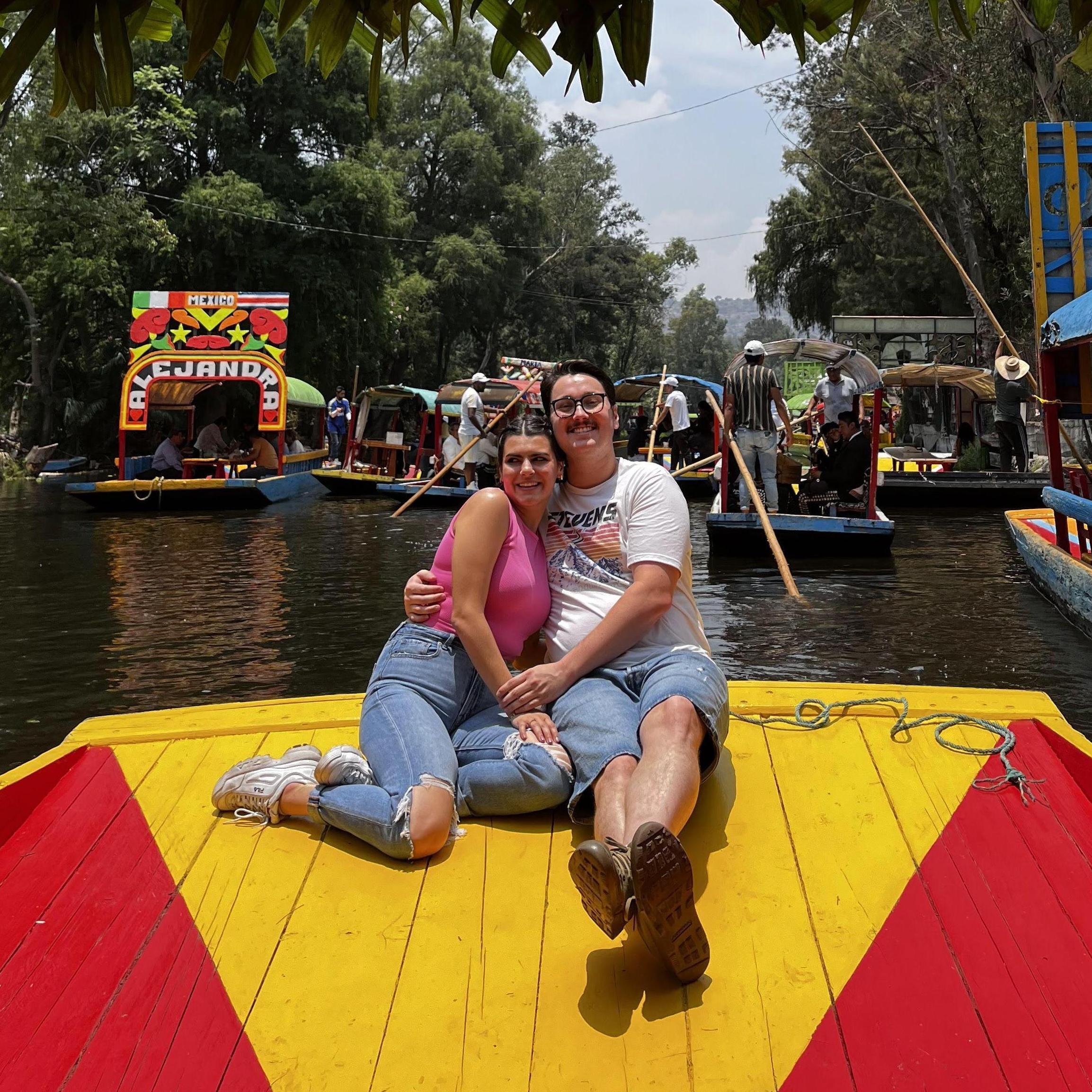 On the waters of Xochimilco