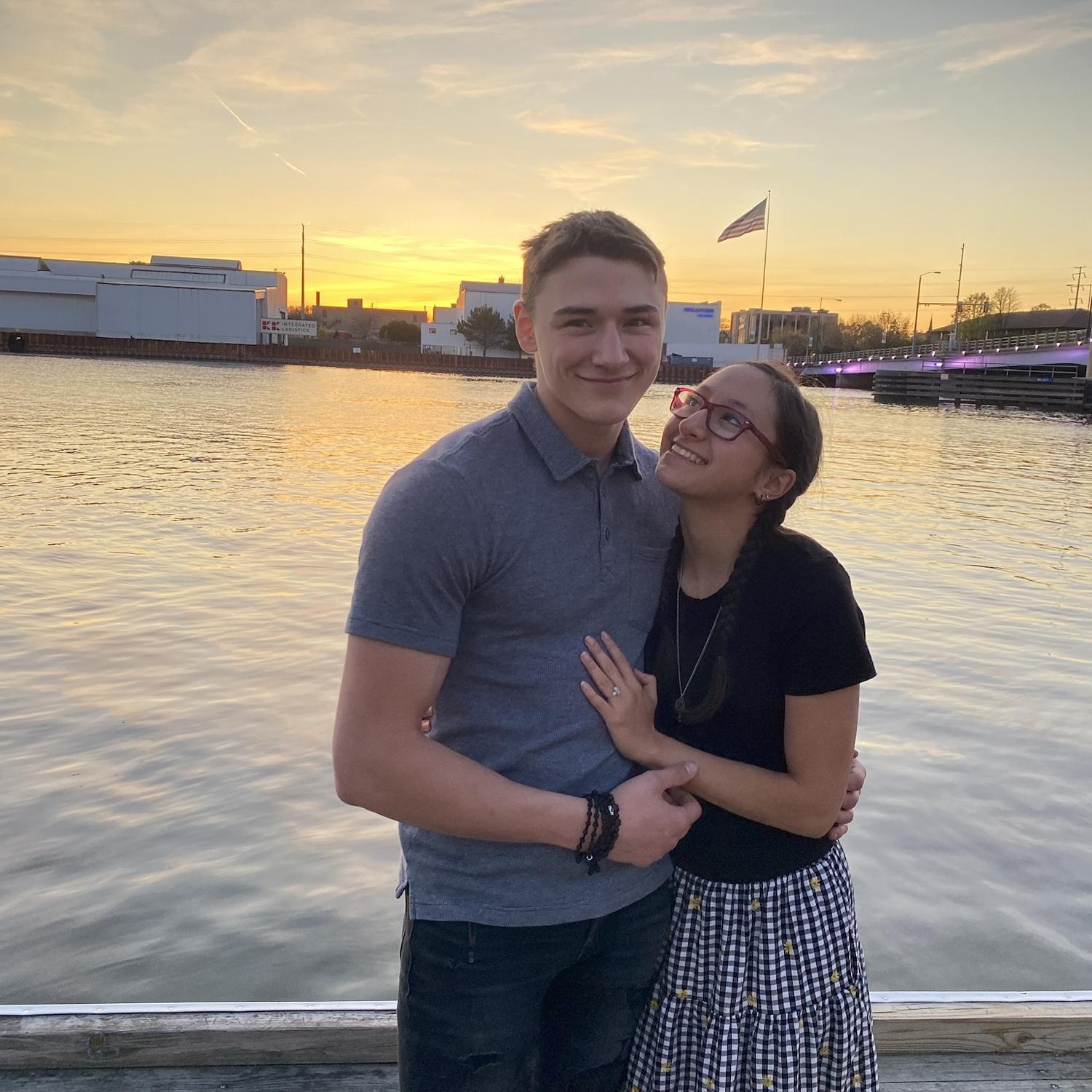 He proposed!