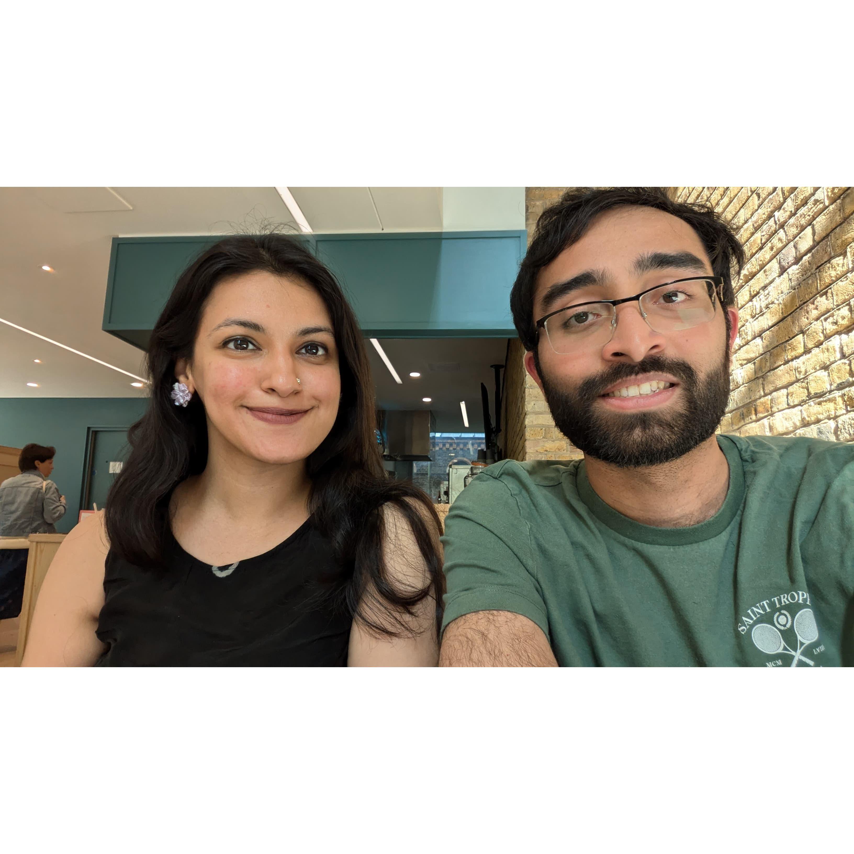 The first time we met.