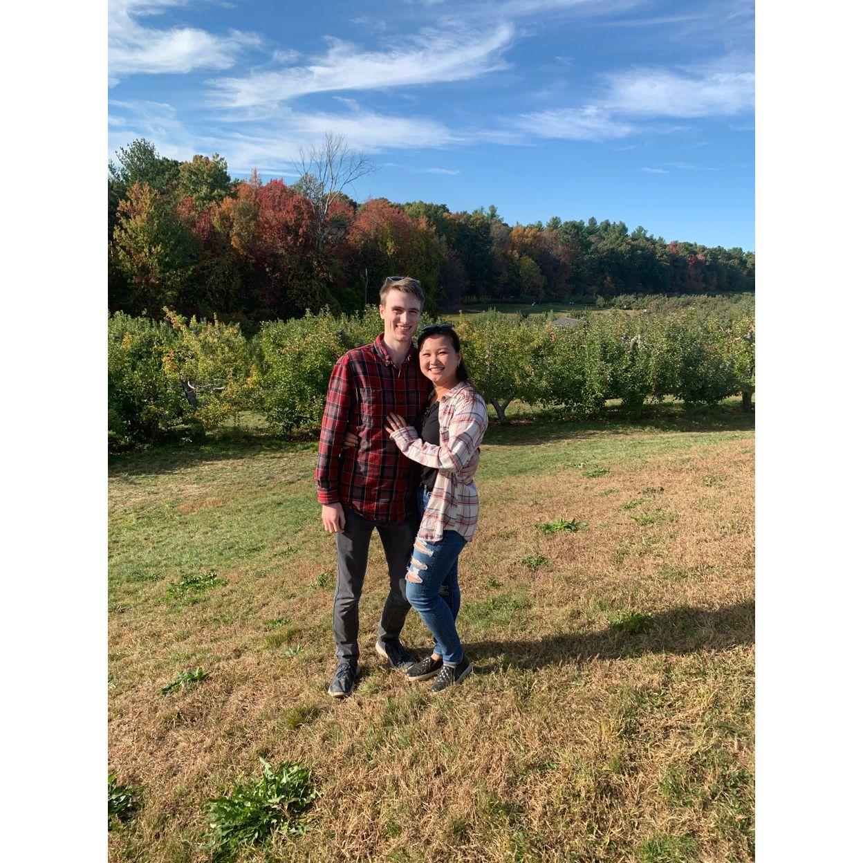 First apple picking!