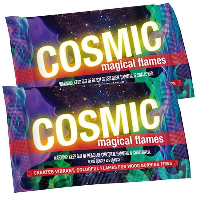 Magical Flames Cosmic Creates Vibrant, Colorful Flames for Woodburning Fires! (12)