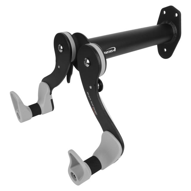 Ibera Horizontal Bicycle Bike Wall Hanger, Bike Hook Holder Storage Rack For Indoor Storage, 45 Degree Adjustable Angle To Keep Your Bike Level