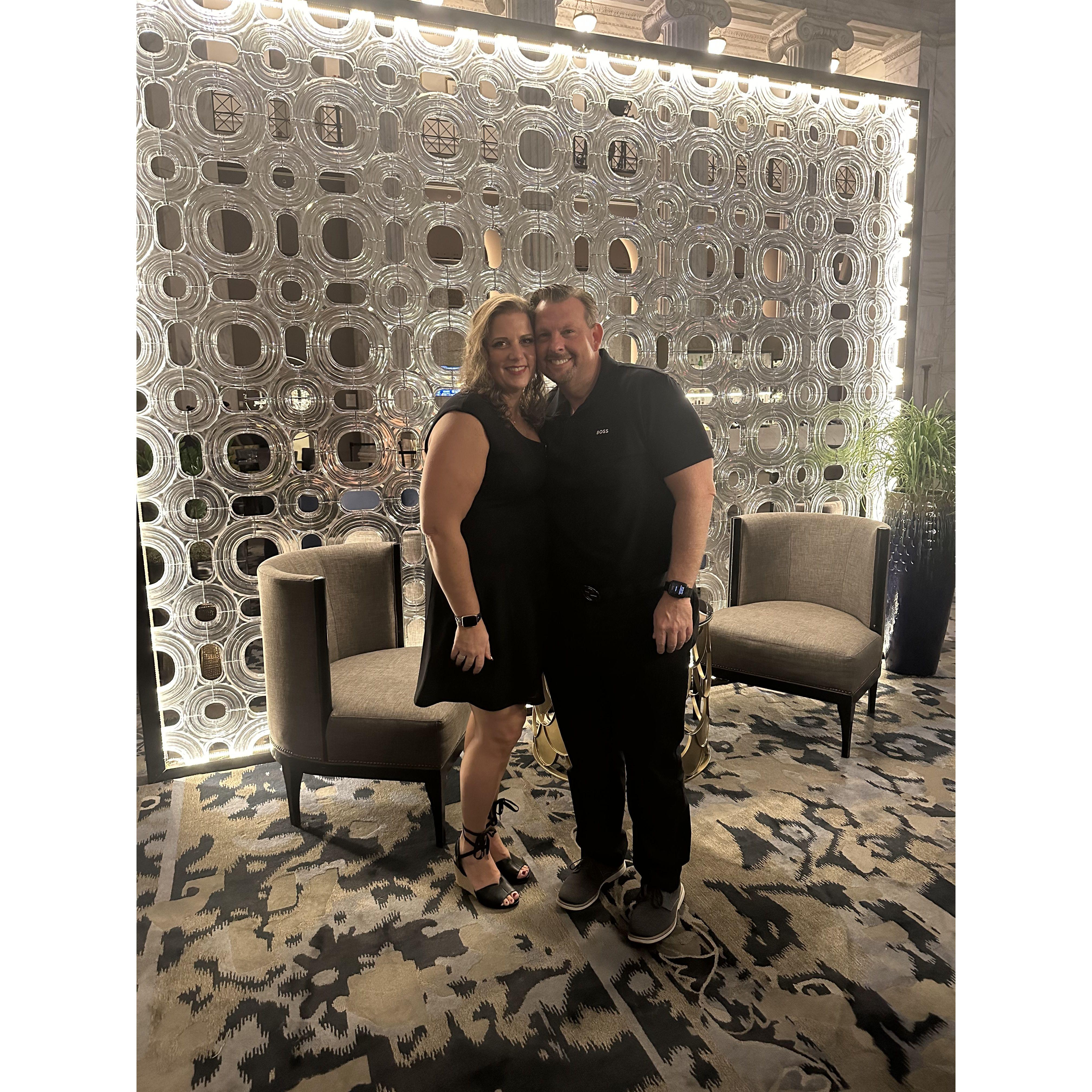 Joe's birthday celebration at the Ritz Philadelphia 2022