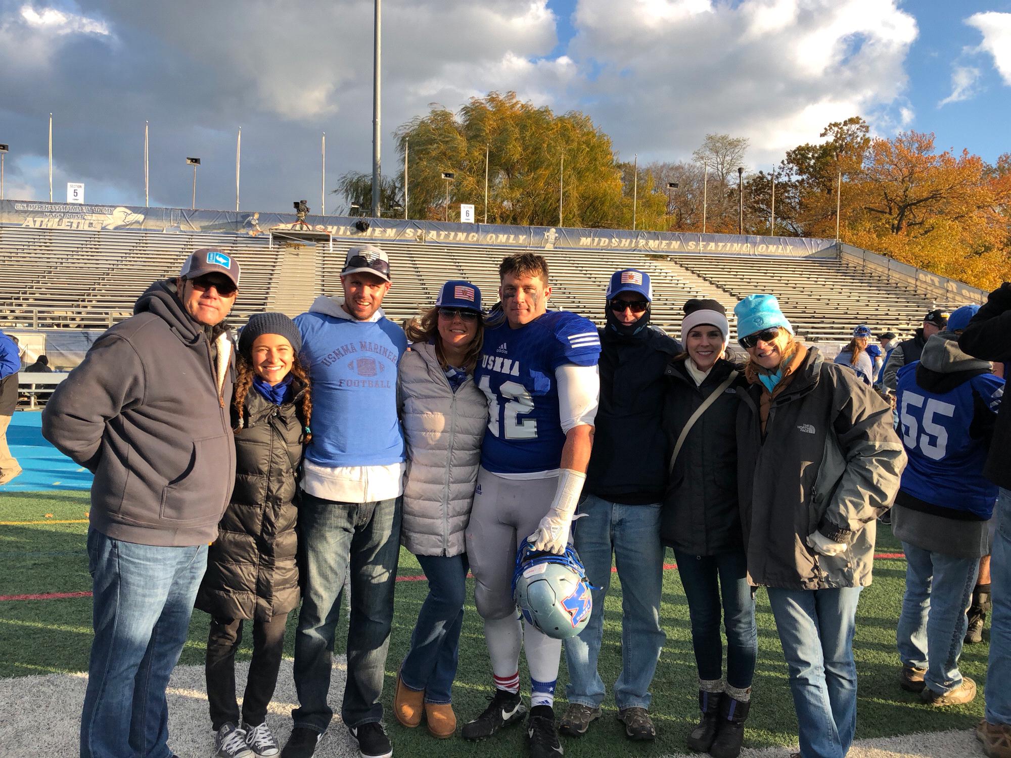 Denver’s family visiting Reno at the Merchant Marine Academy