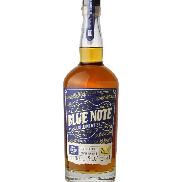 Blue Note Juke Joint Uncut Single Barrel Straight Bourbon Whiskey / 750mL