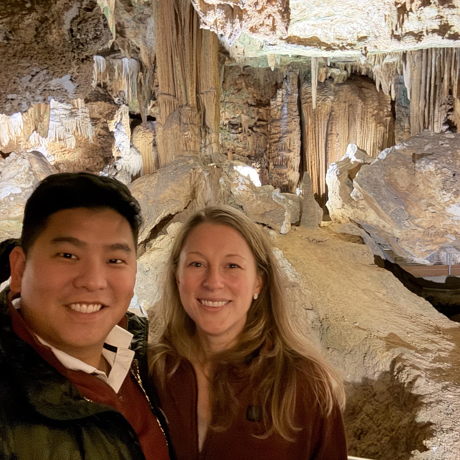 Lurray Caverns for our anniversary!