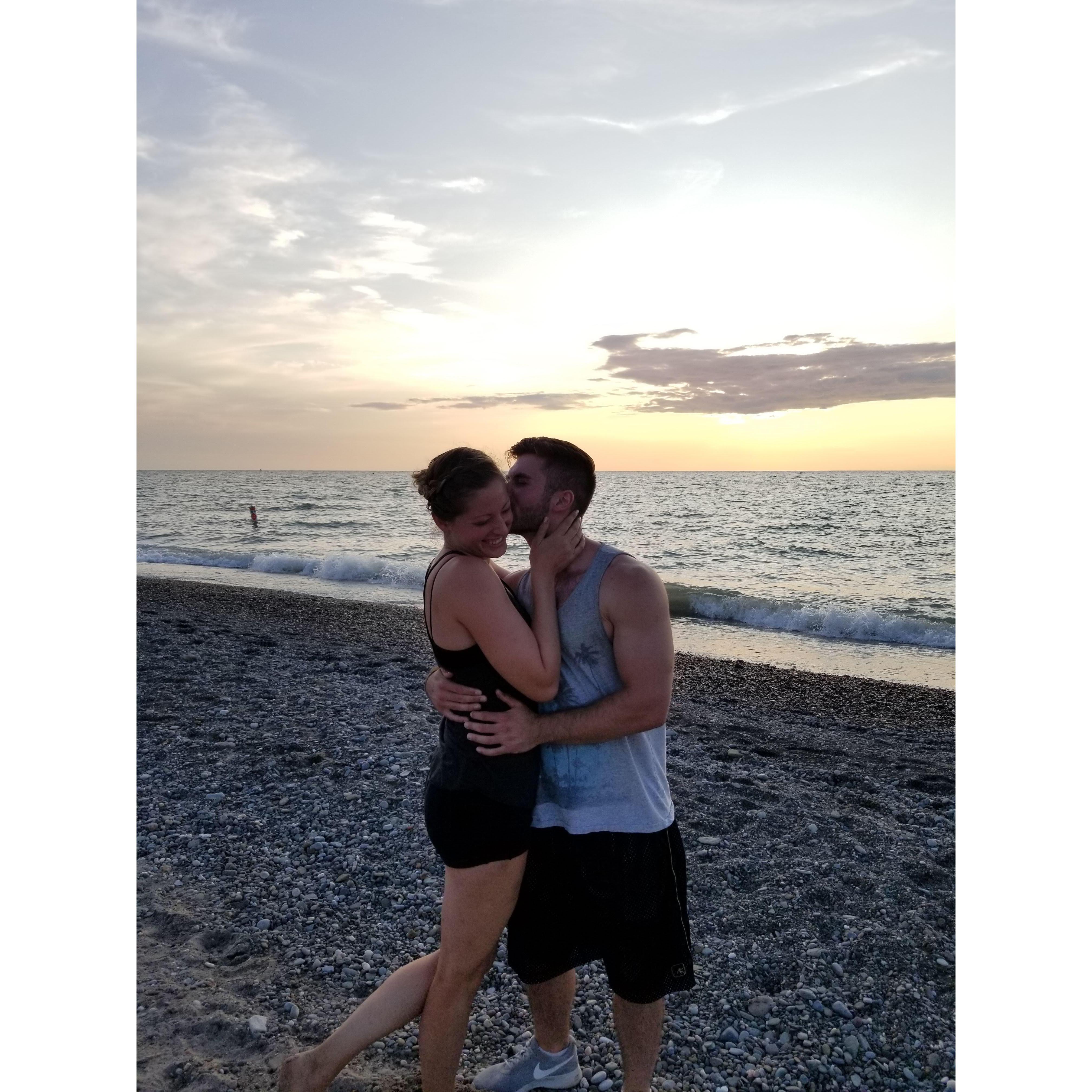 First road trip/out of town trip together. We told each other we loved each other on this trip.
