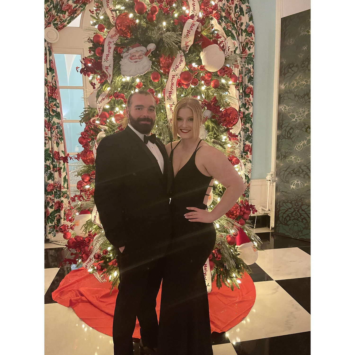 At my cousin Will's wedding in November 2021. Feel free to ask my brother how this wedding went for him (it's quite a story).