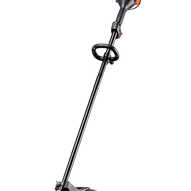 BLACK+DECKER BXGST225SS 25cc 2-Cycle 14-Inch Straight Shaft Gas Powered String Trimmer/Brushcutter - Lighweight Weed Wacker for Lawn Care, Black and Orange