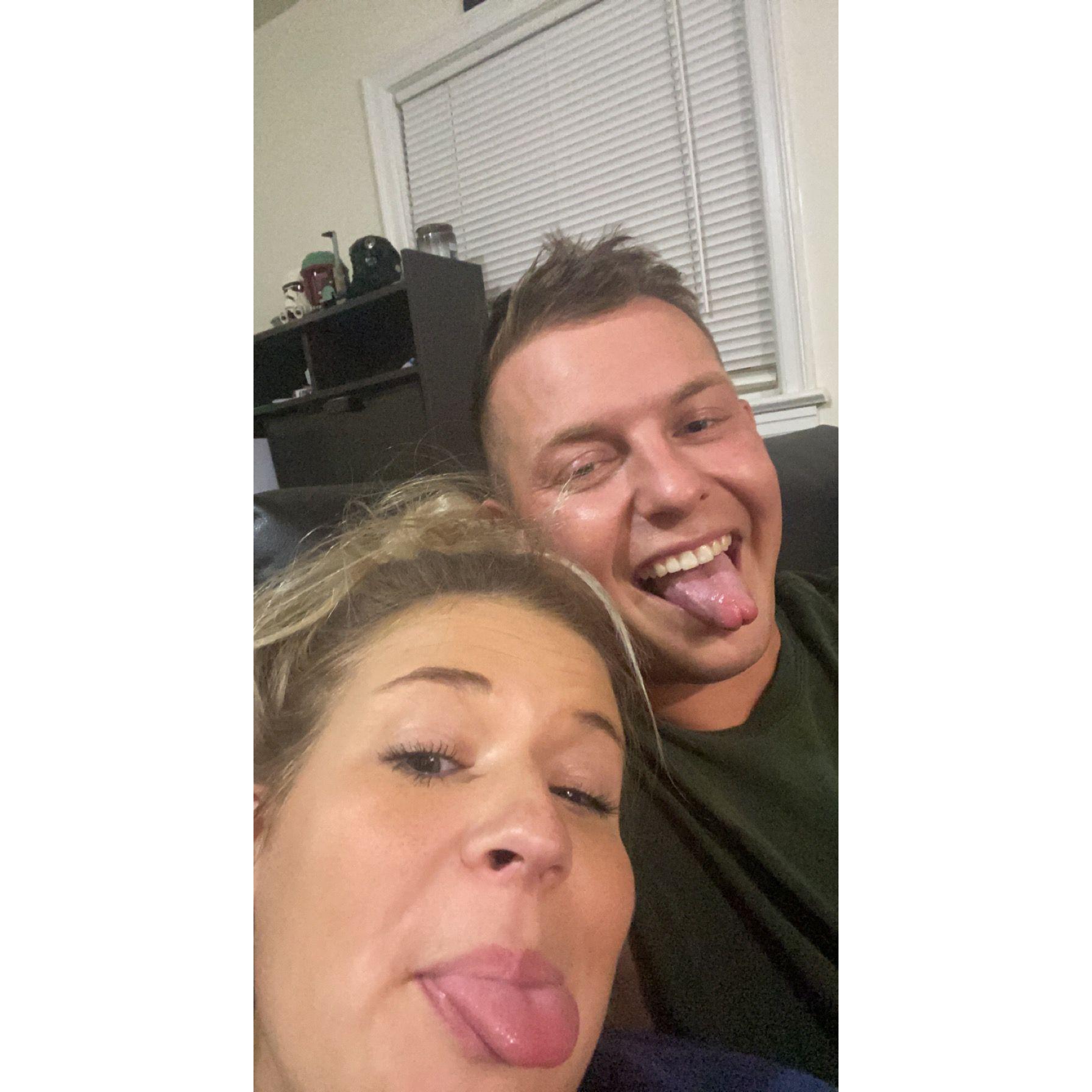Our first picture together!