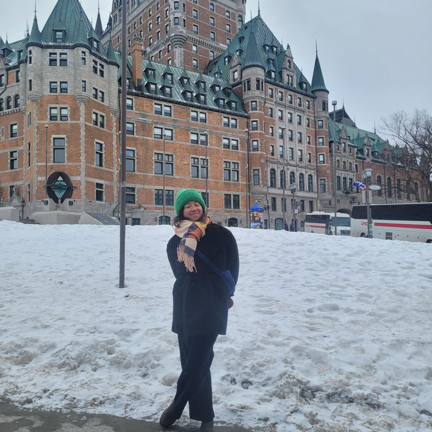 Une belle fille au Québec