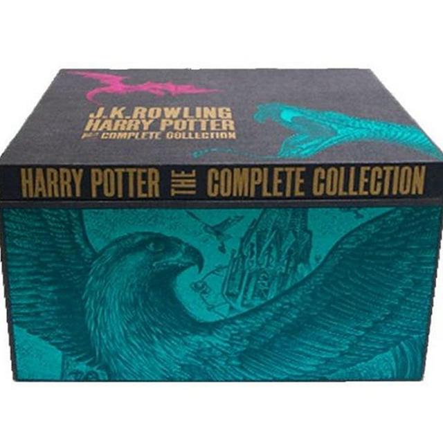 Harry Potter Hardcover UK 'Bloomsbury of London' Edition Complete Series Box Set