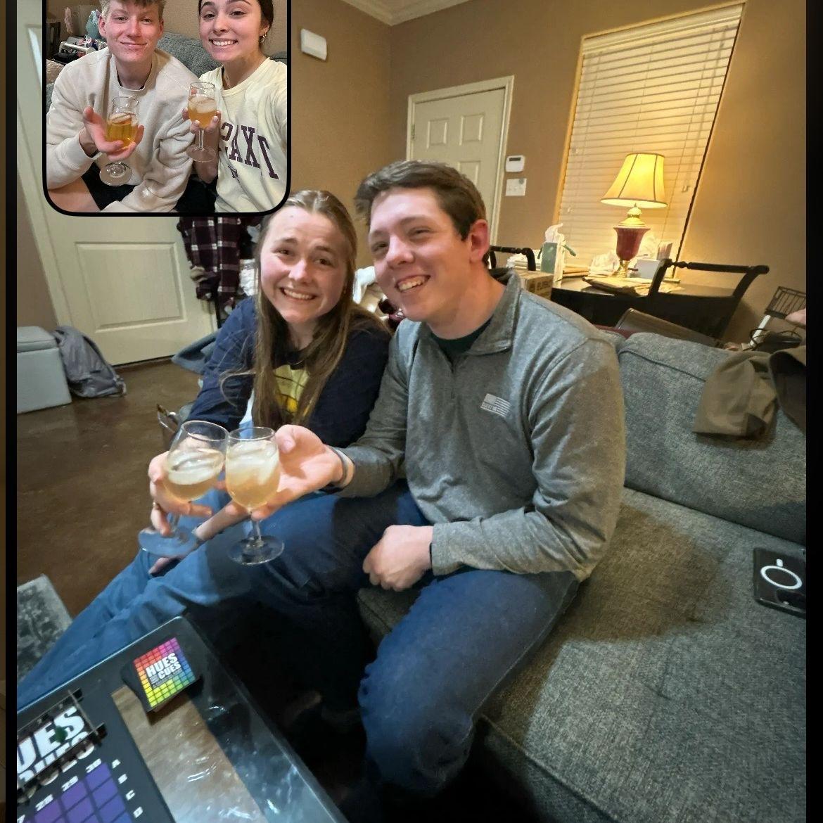January 21, 2025
Kombucha double date with the newlyweds