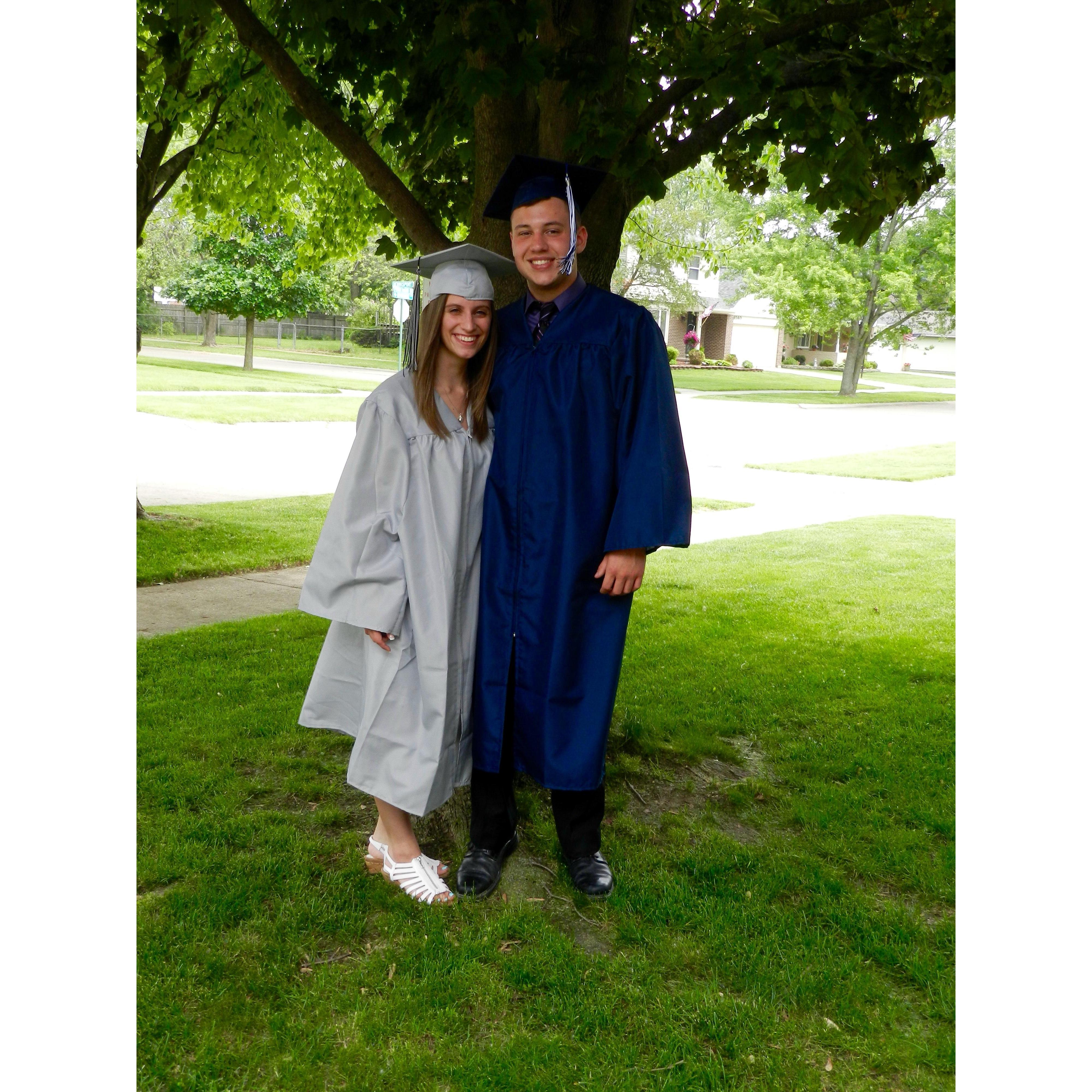 Plymouth and Salem High School Graduation - June 2015