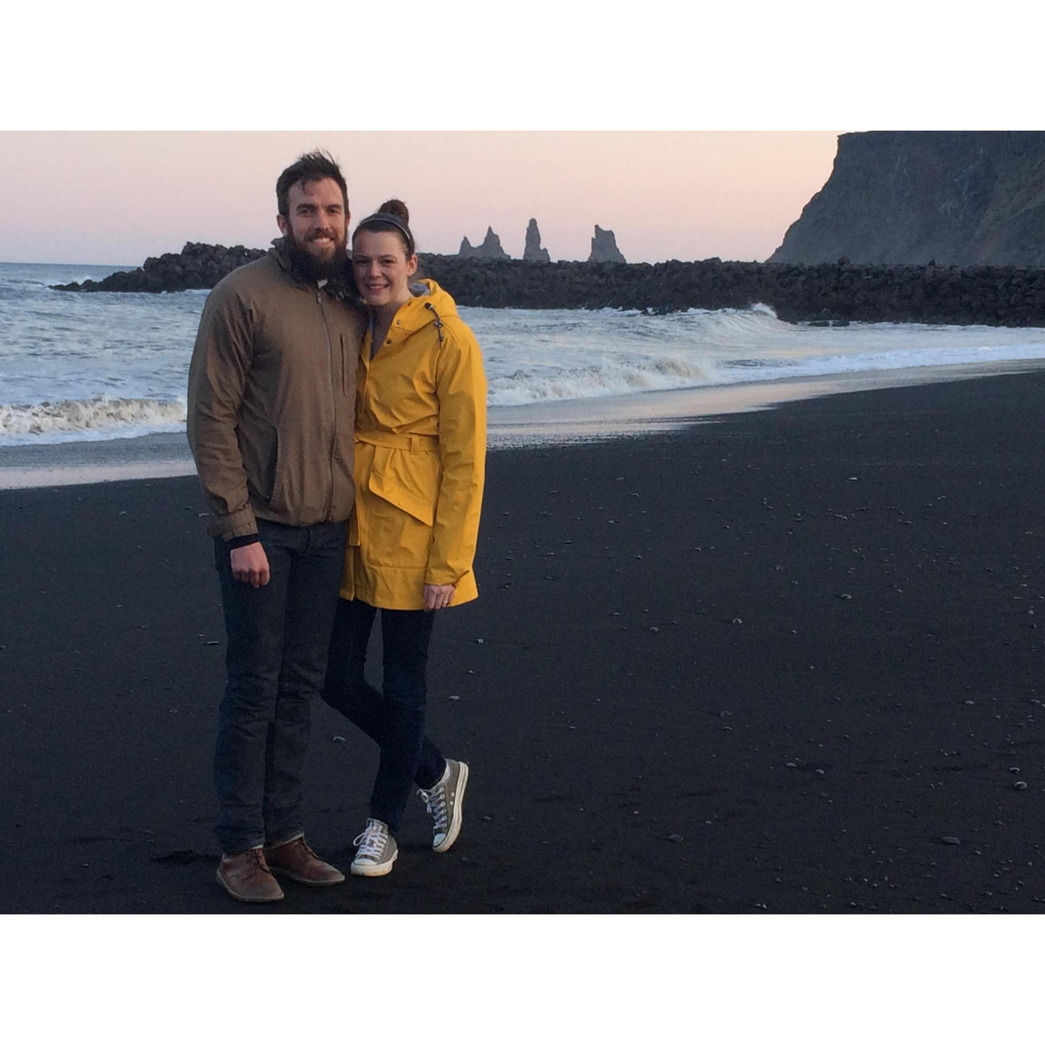 The volcanic ash beaches of Iceland!