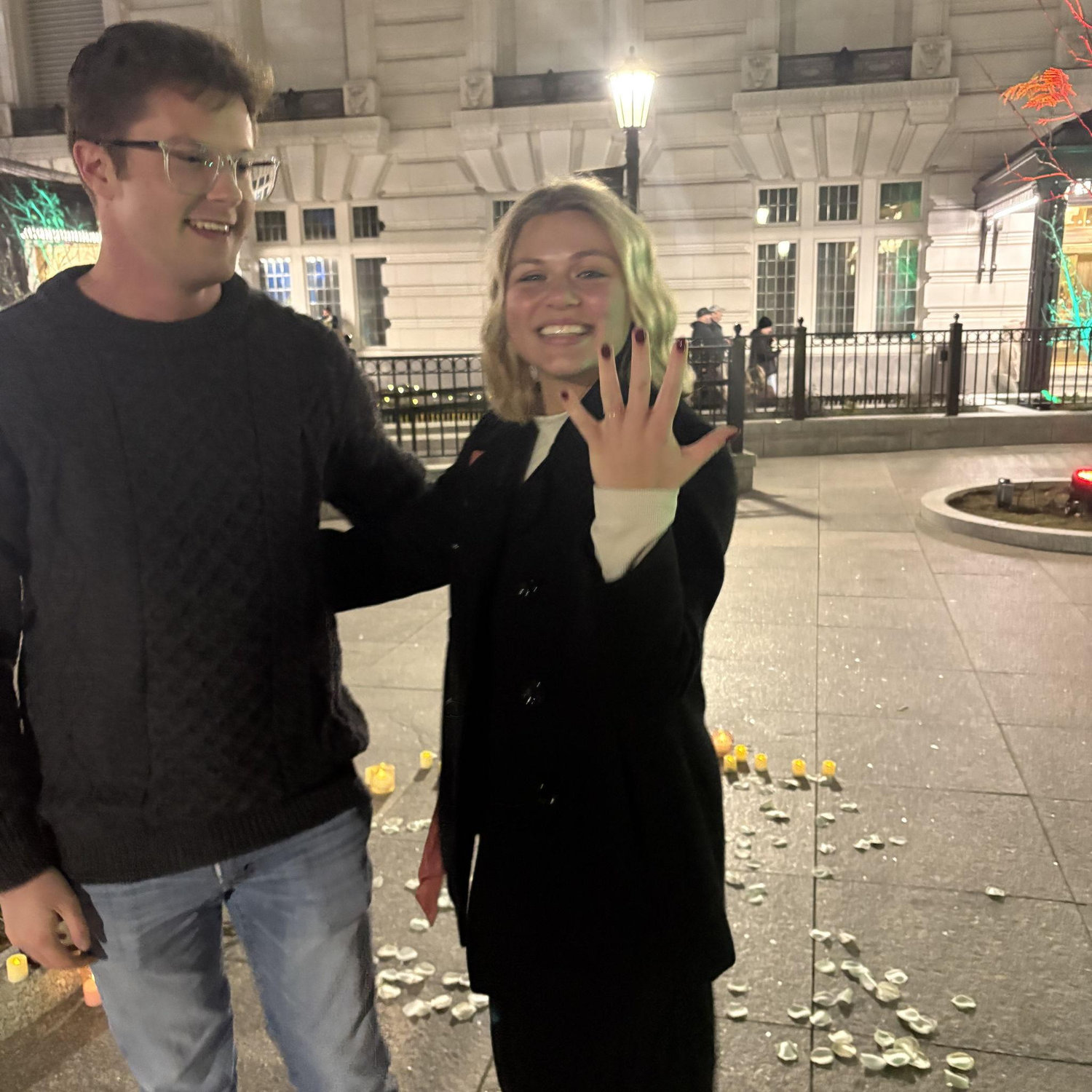 The night he proposed.