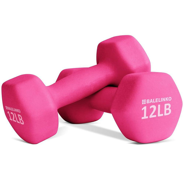 Balelinko Home Gym Equipment Workouts Strength Training Weight Loss Pilates Weights Yoga Sets Weights for Women, Men, Seniors and Youth