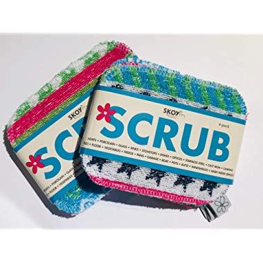 Skoy Scrub (2, 4-Packs Total 8 Scrubs)