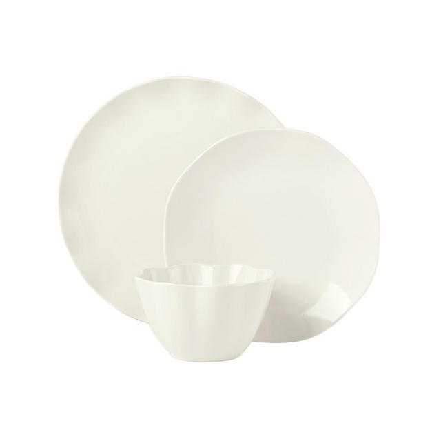 kate spade new york Petal Lane White 3 Piece Place setting