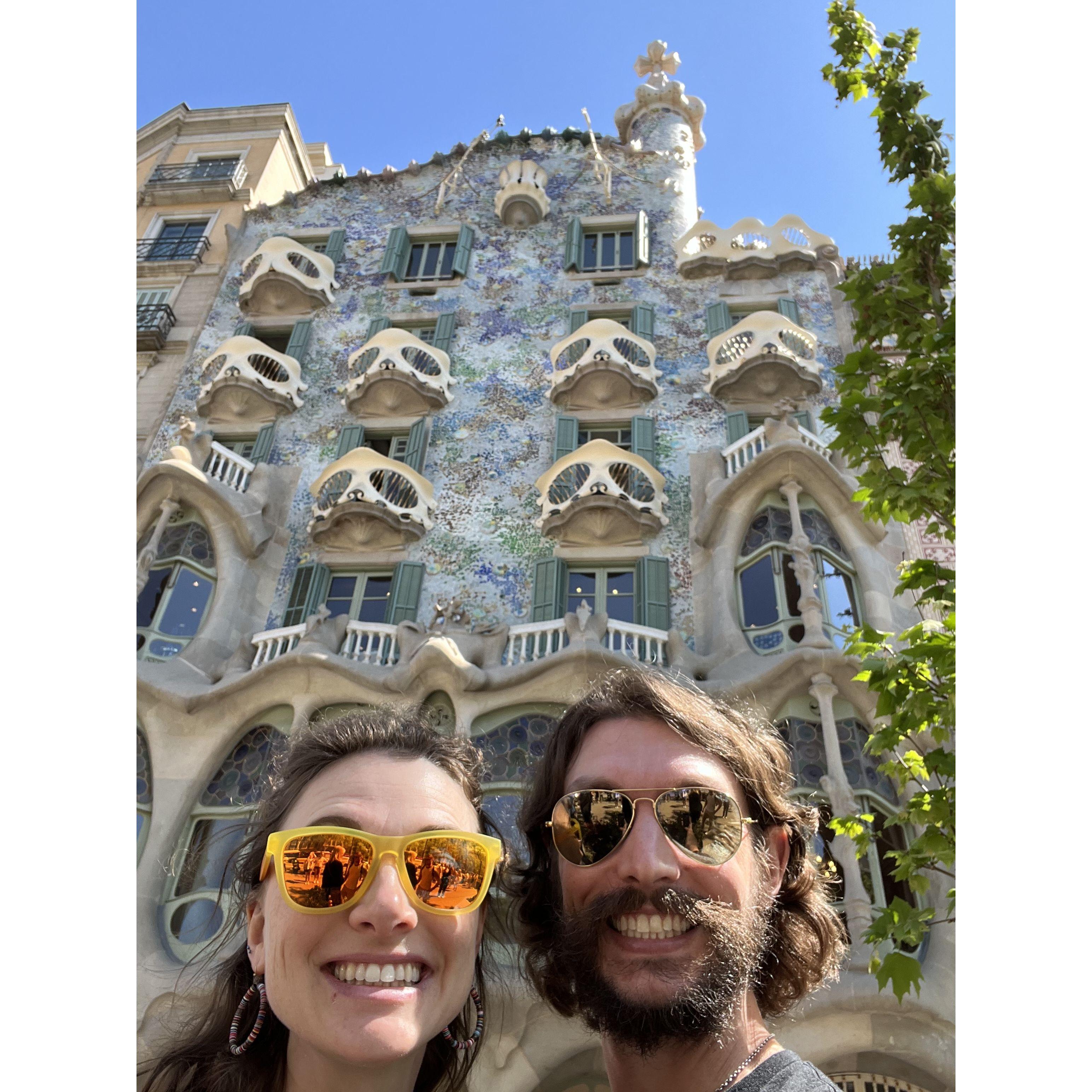 Casa Batlló, Barcelona, Spain - April, 2023