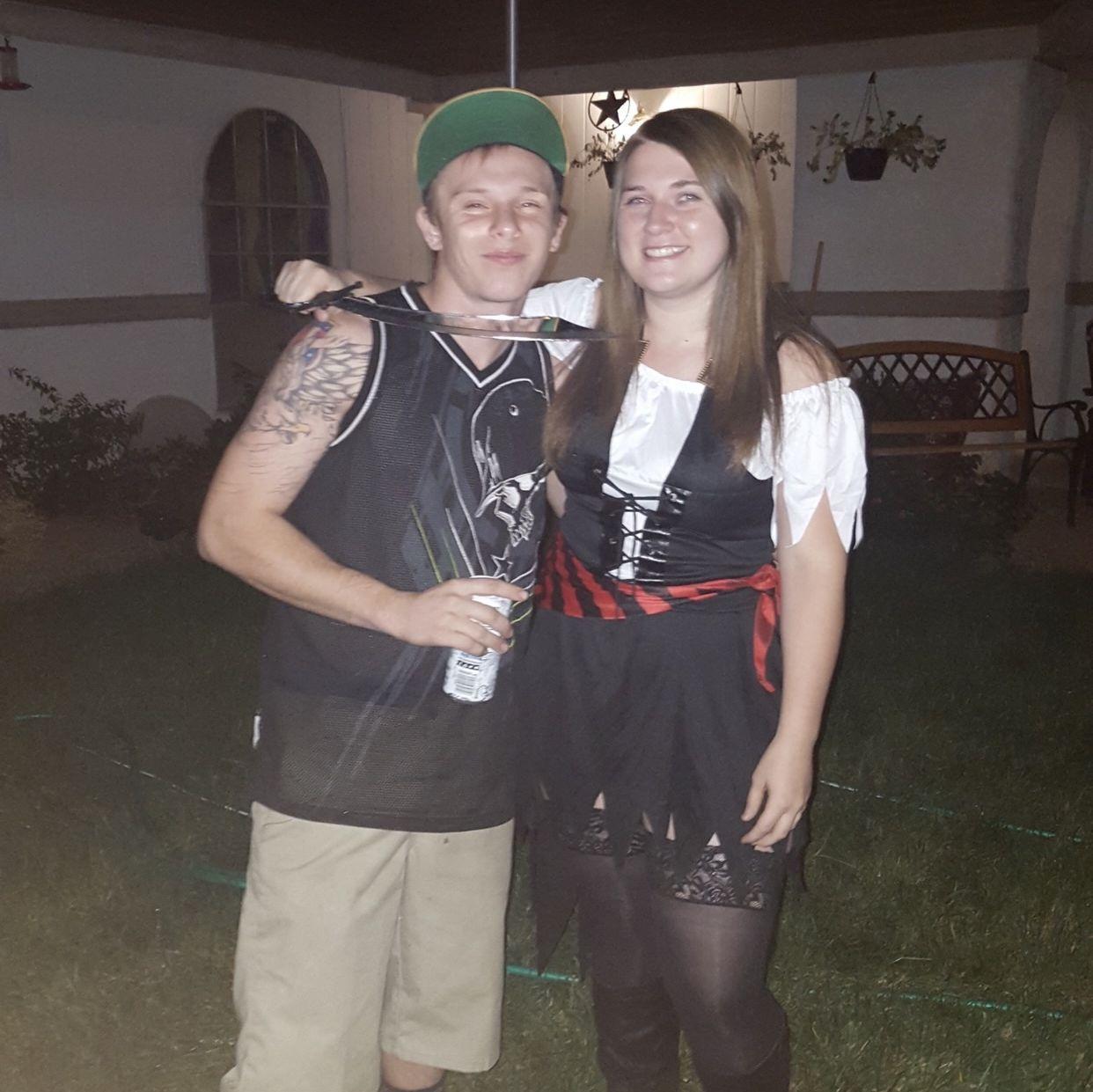 Our first Halloween together - 2015