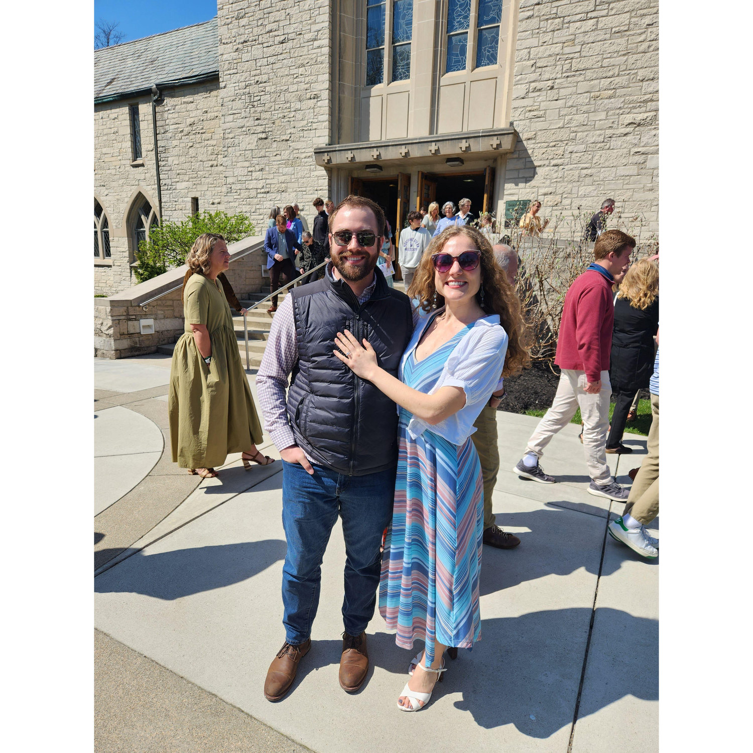 Annie and Michael on Easter!