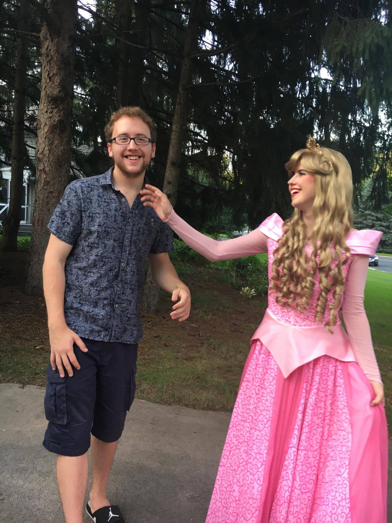 2016• Ricky would often drop Henriette off at various princess events 💗