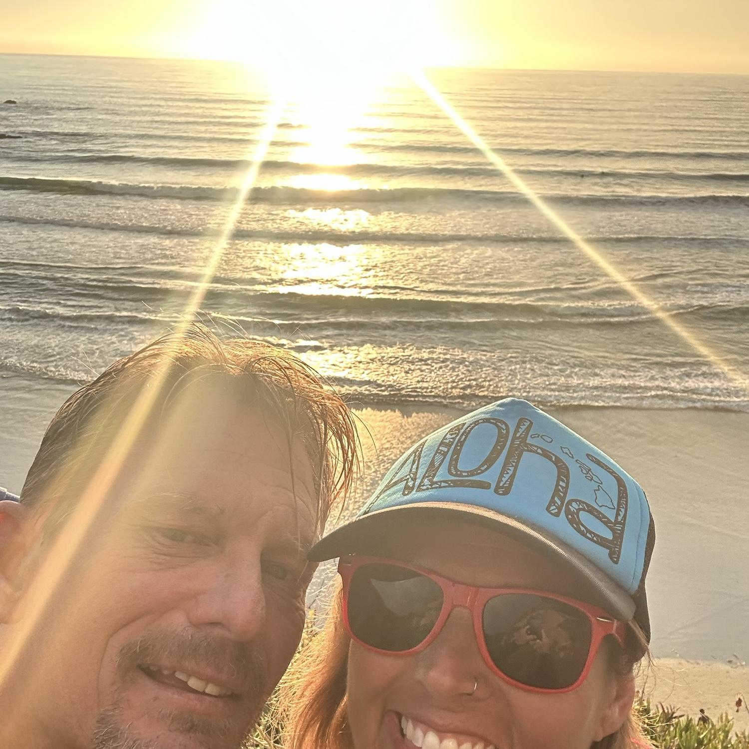Surfing, surfing, surfing - Love it...
Especially when Sand Dollar is firing all day long.
It was Angela's first trip there too - unforgettable!