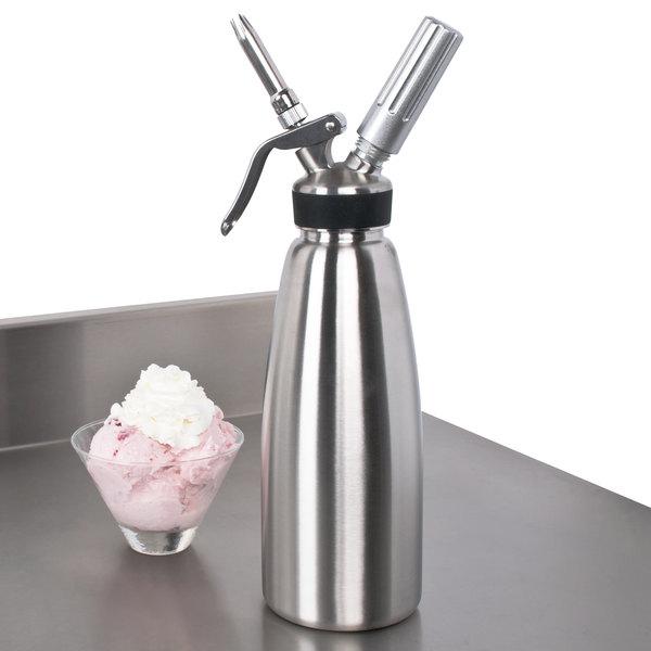 Stainless Steel 1 Liter Whipped Cream Dispenser
