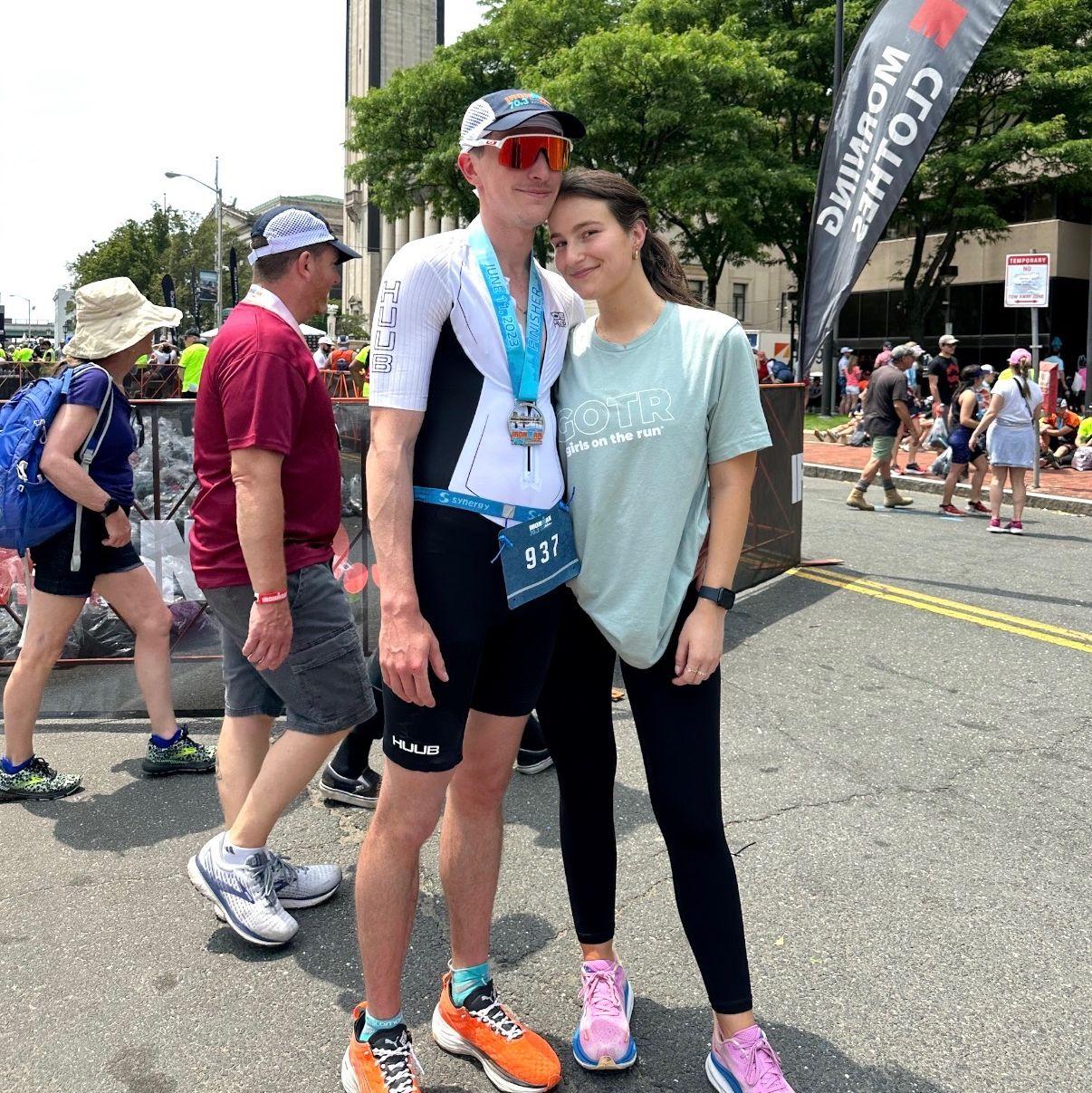 Tyler's half Ironman 2023