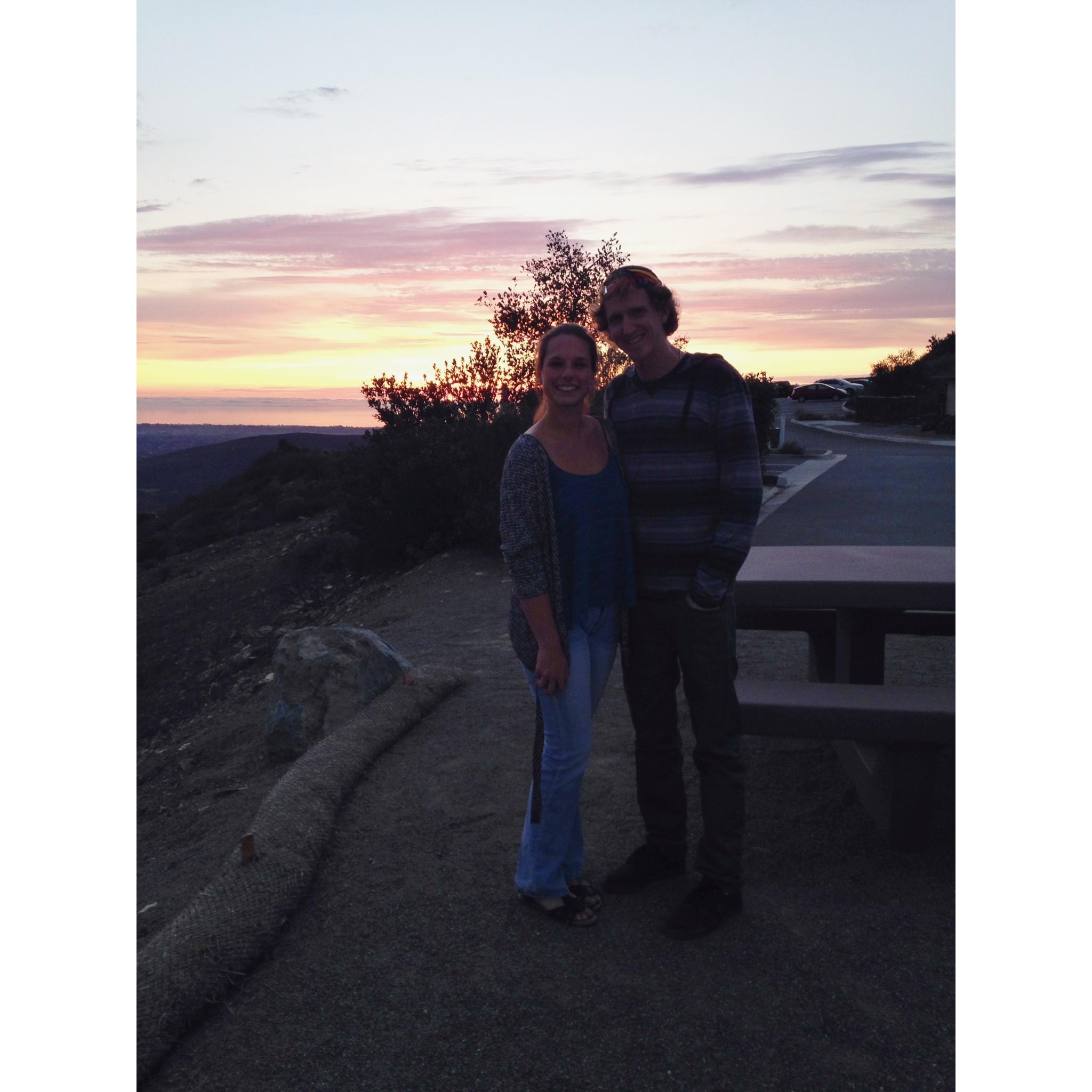 Our very first “date”