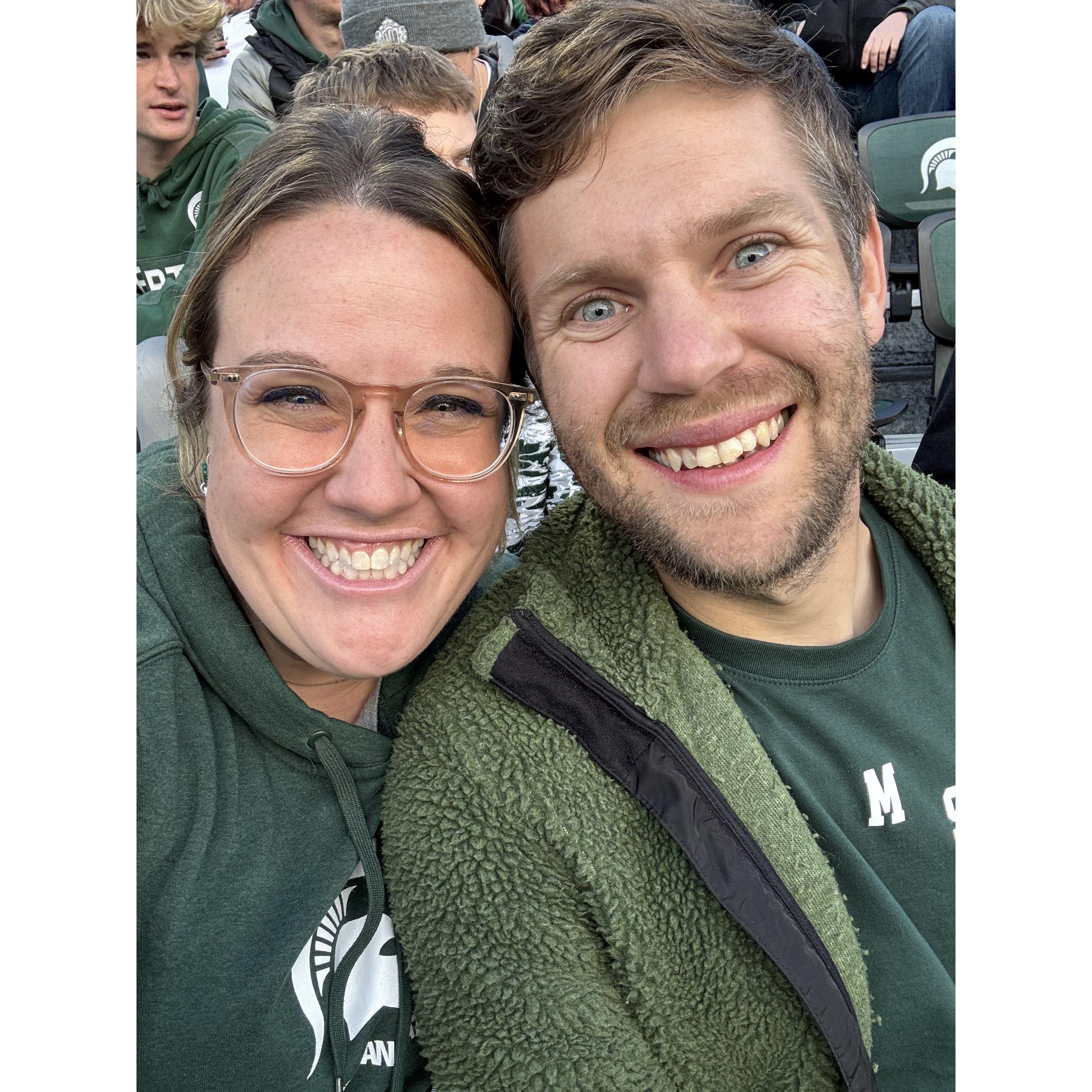 Erik's annual MSU football game