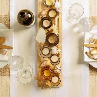 Dobby Stripe Table Runner