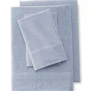 Cotton Oxford Stripe Bed Sheet Set