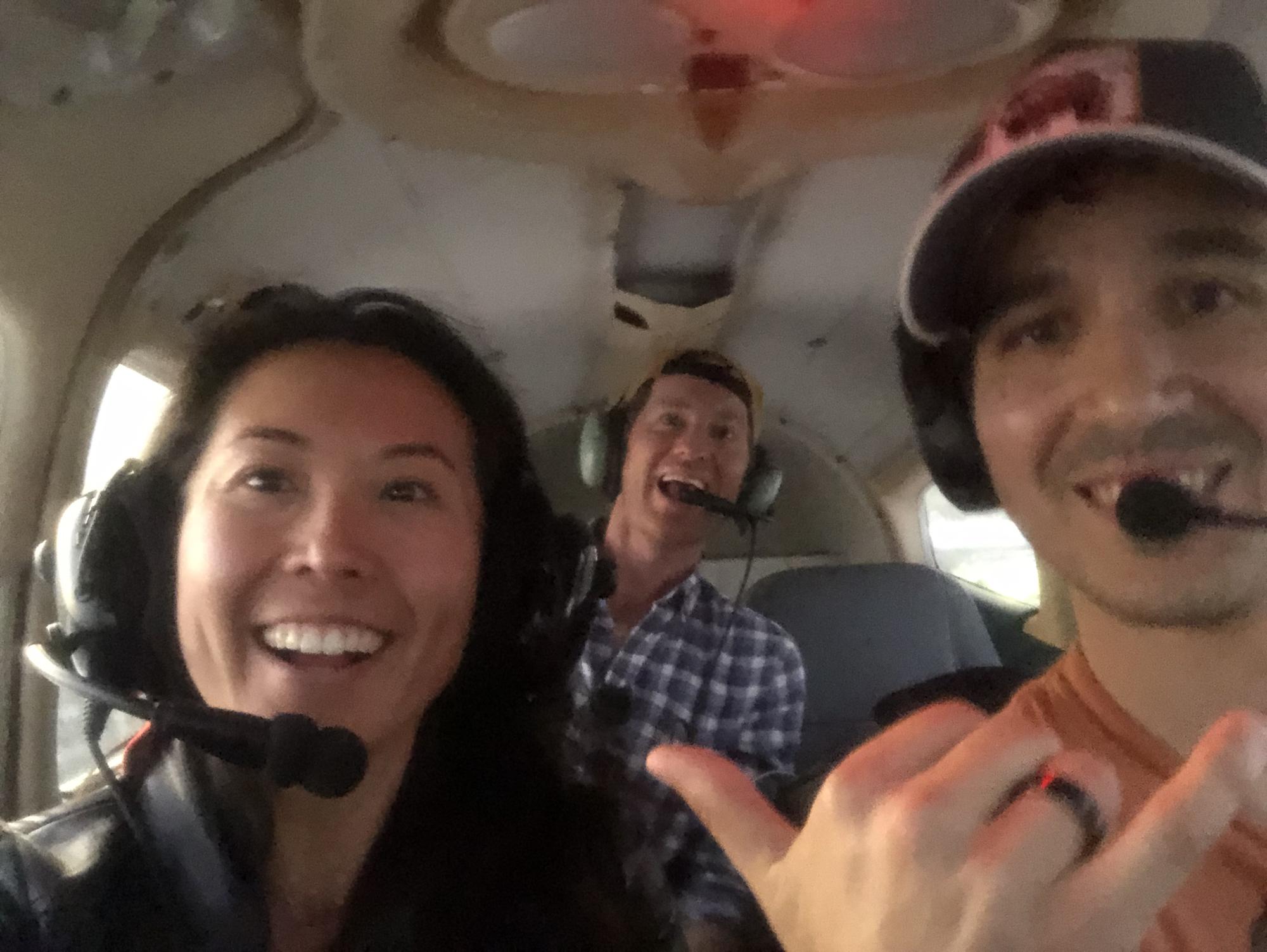 With Panos, the best birthday pilot ever