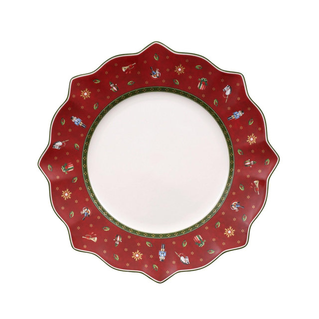 Villeroy & Boch Toy's Delight Red Dinner Plate