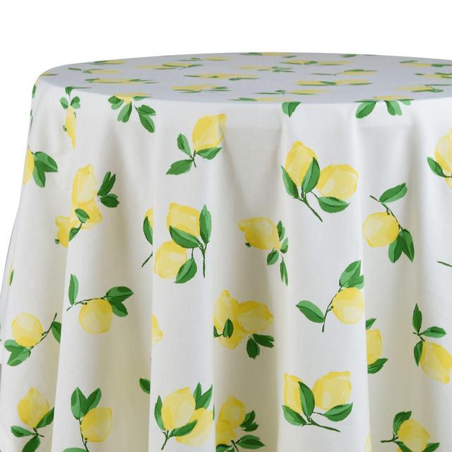 kate spade new york Make Lemonade 70-Inch Round Tablecloth