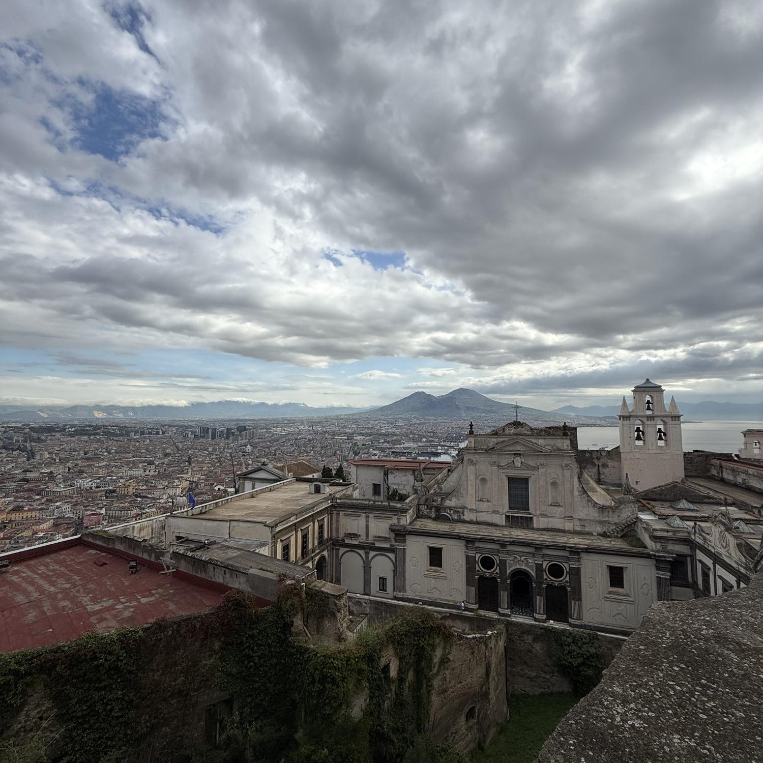 A Vesuvio’s view from Vomero hills, Napoli.
