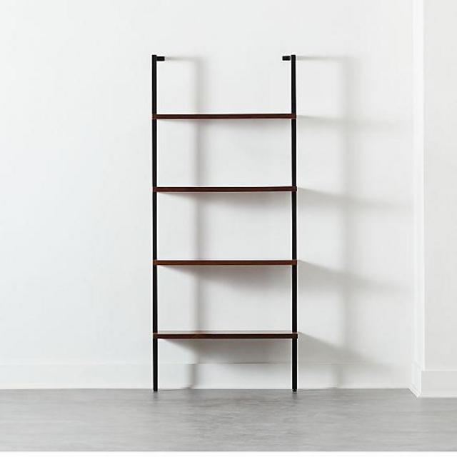 Helix 70" Walnut Bookcase
