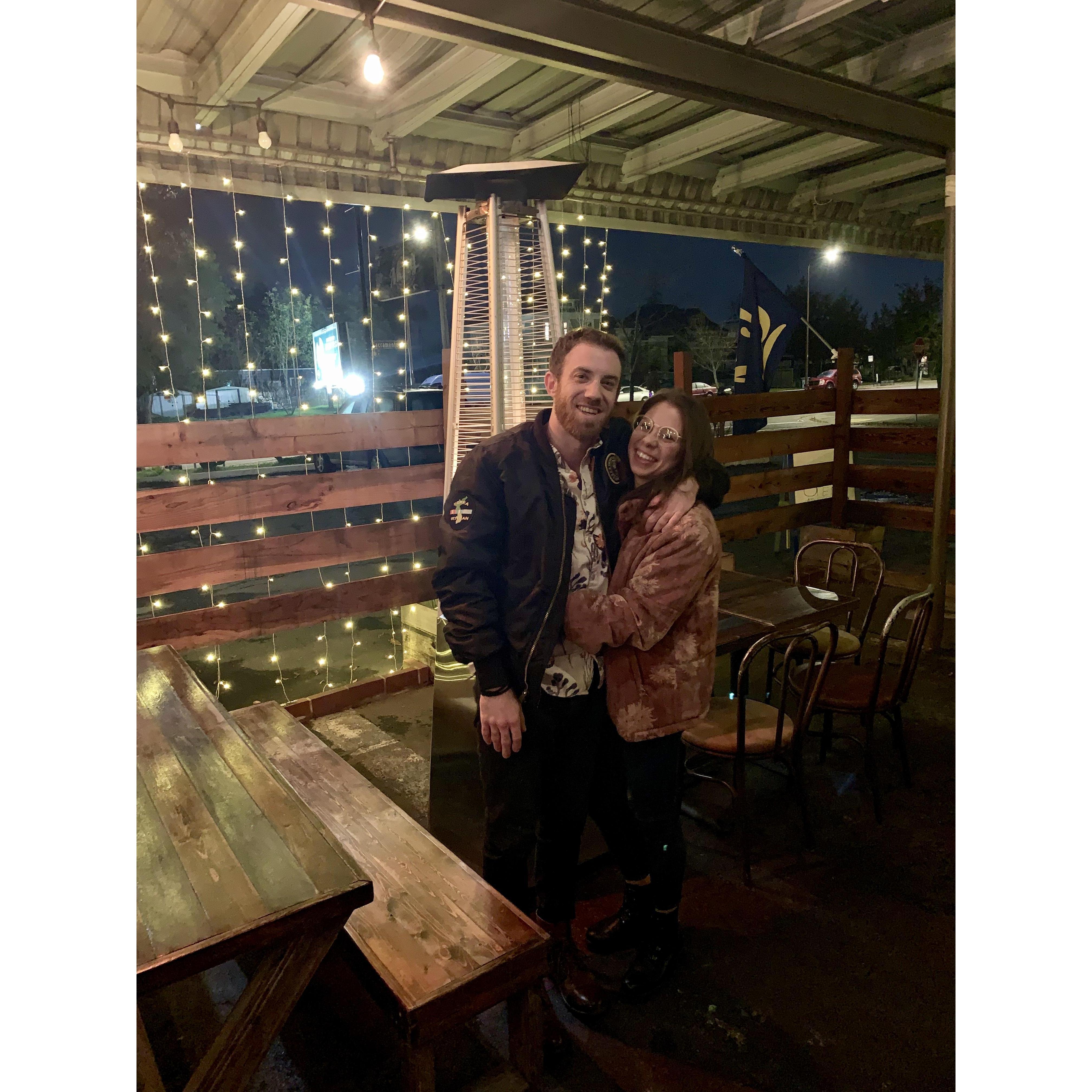 Moxy's in Berkeley, where we had our first date on the last night they were open.