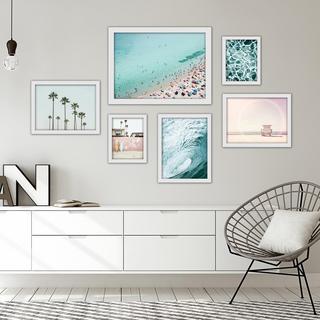 6-Piece Ocean and Beach Gallery Wall Set