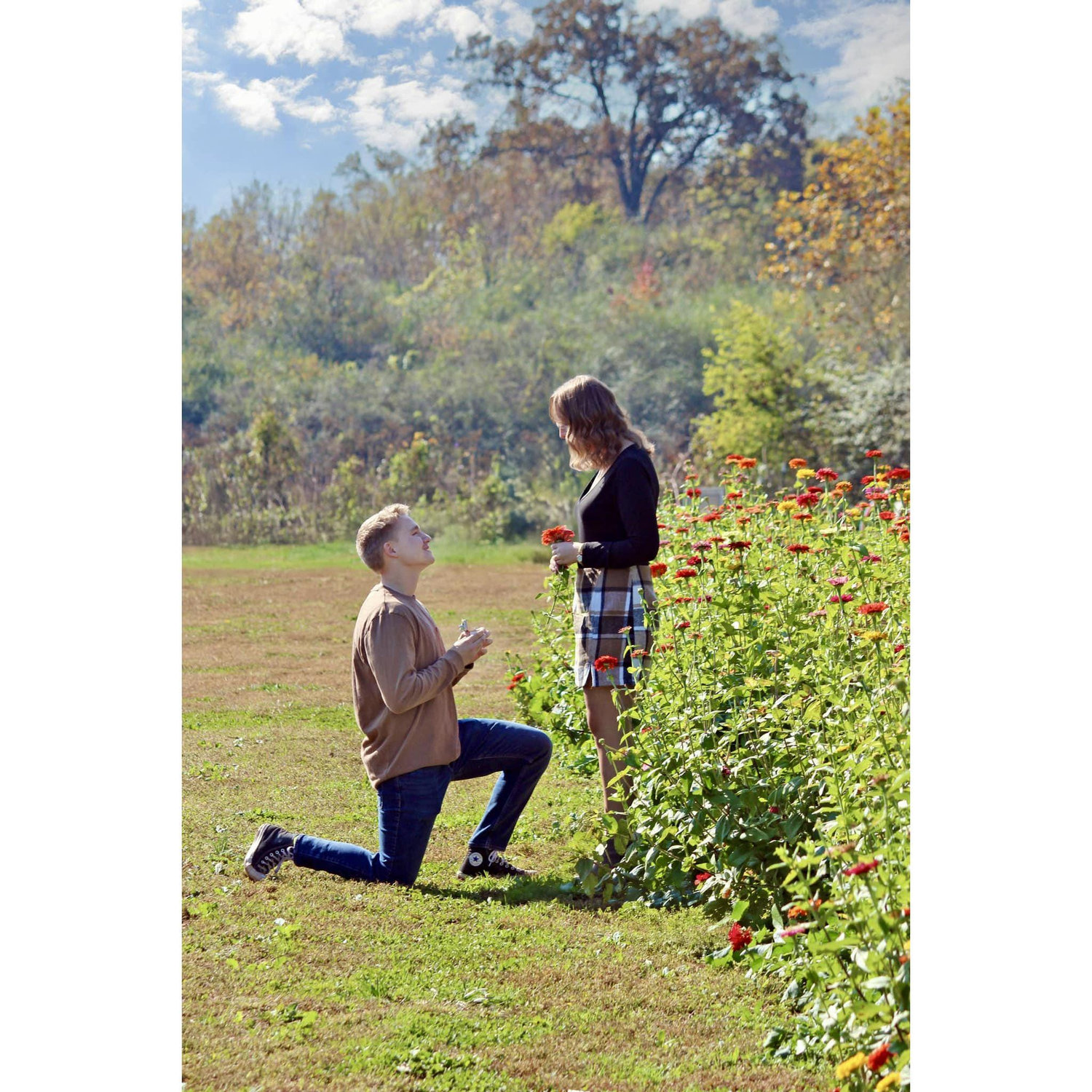 When Hunter asked Alexis to marry him