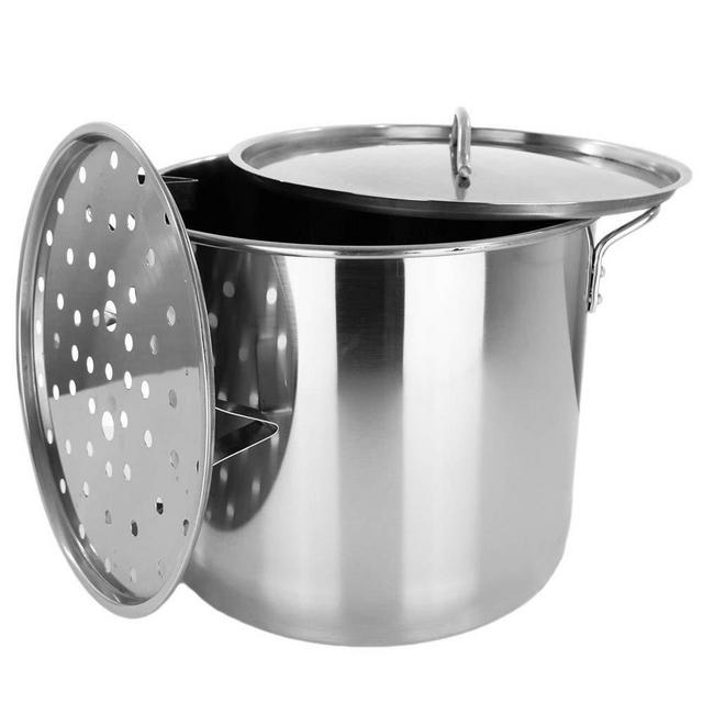  Thaweesuk Shop New 3 Pack Extra Large 30 QT Stainless